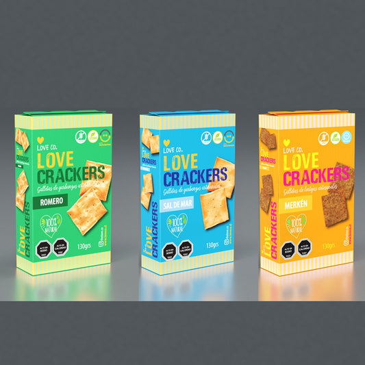 PACK 3 CRACKERS MIX